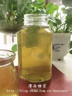 Mint syrup
