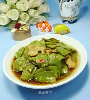 Five flowers and lentils