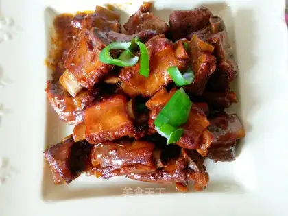 Red burn ribs