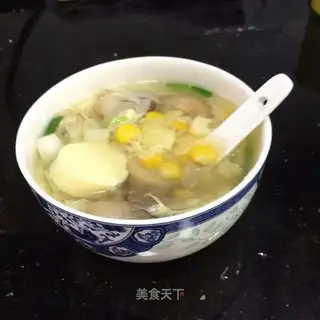 Okja's eggflower soup
