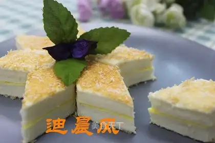 Milk angel cake