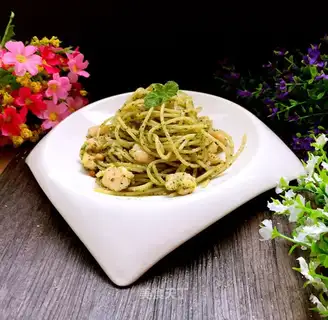Shrimp pasta