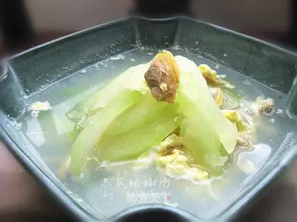 Oil-free melon soup