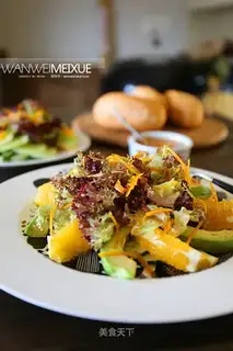 Sweet orange salad