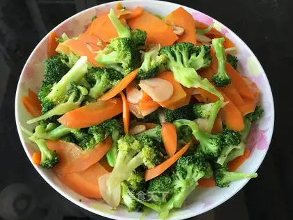 Garlic broccoli