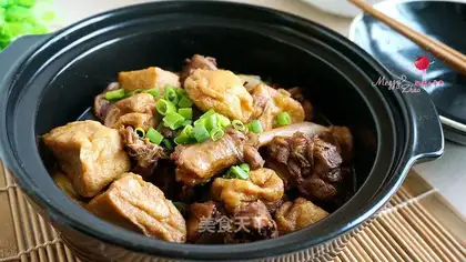 Red duck tofu