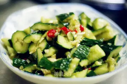 Cold cucumber