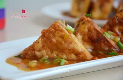 Fried tofu