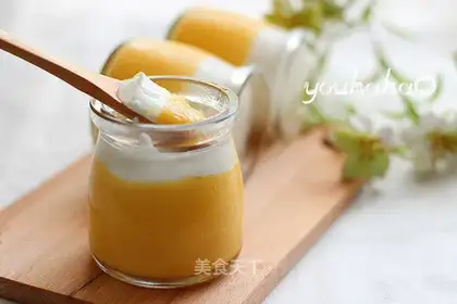 Mango pudding