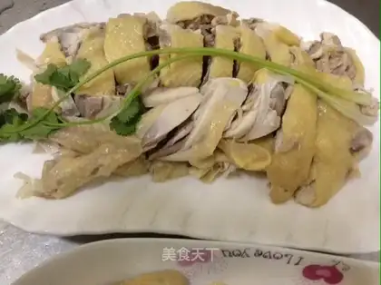 White cut chicken