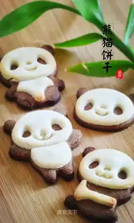 Panda cookies