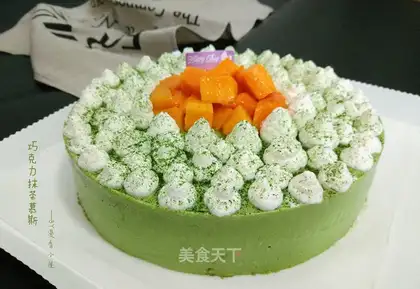 Chocolate with tea and cheese