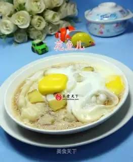 Eggs and squid eggs