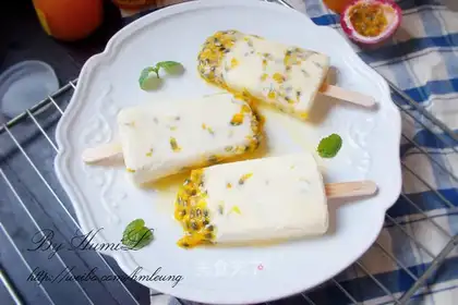 Brahma yogurt popsicle