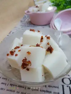 Almond tofu
