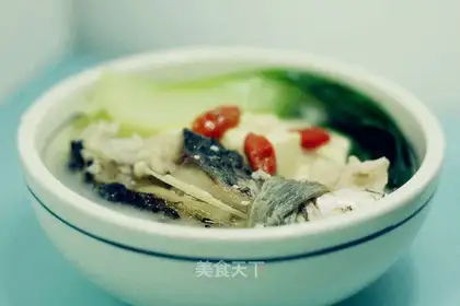 Tofu soup