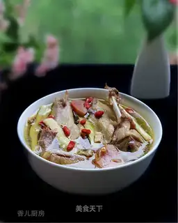 Old duck-tip soup