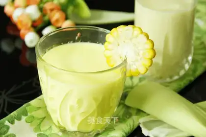 Corn juice skinny corn shakes