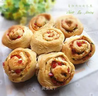 Sausage pine rolls