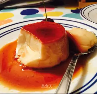 Caramel pudding