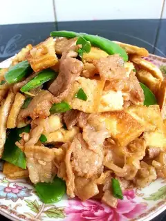 Five flowers and tofu