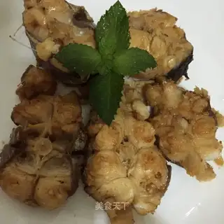 Red-burned fish