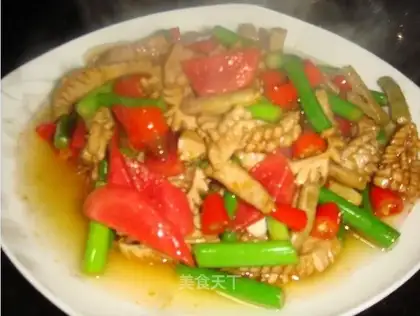 Hot and sour kidney flower