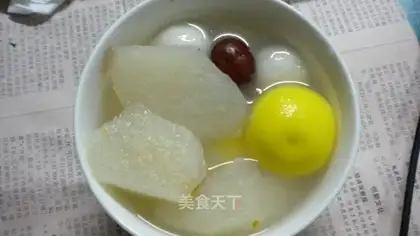 Red dates and pear dumplings