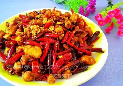 Spicy chicken crispy bones