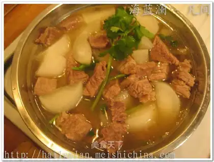beef radish soup