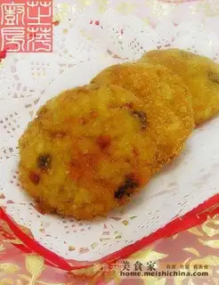 Pattern rice fried rice cakes