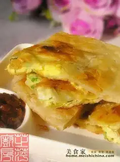 egg filling cake