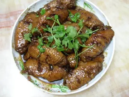 Cola chicken wings