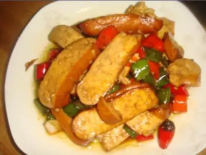 stir-fried fragrant dried