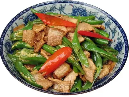 chili fry meat