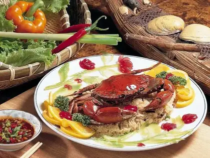 spicy crab rice