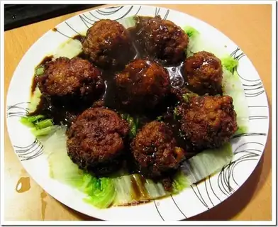 braised lion head