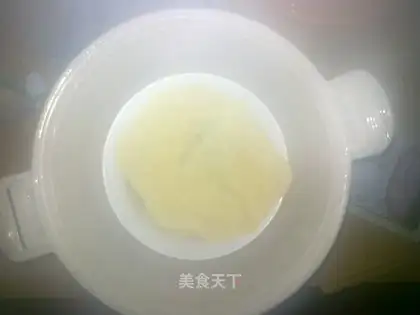 Microwave oven steamed buns
