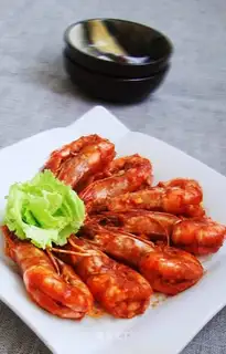 Tomato ginger shrimp
