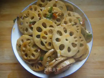 Vinegar lotus root