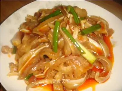 red oil ear slices