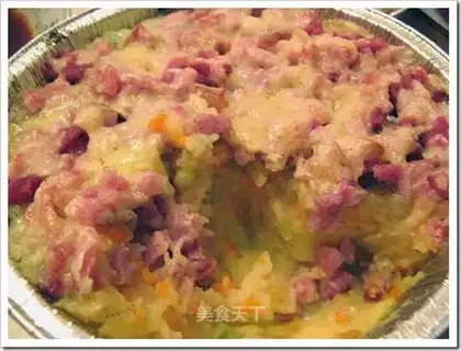 Bacon cheese mashed potatoes