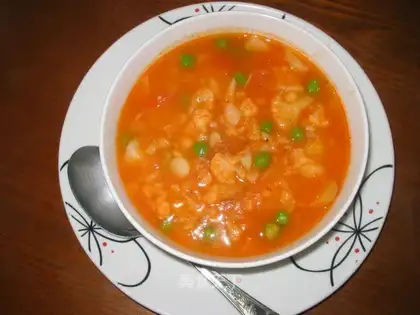 red soup