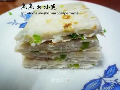 Home-style scallion pancakes