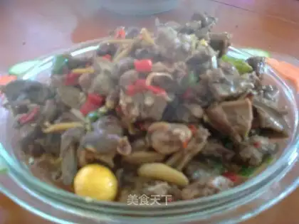 fried quail in oil