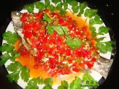 Wuchang fish with double pepper