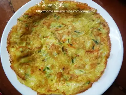 Simple and delicious vegetable cake
