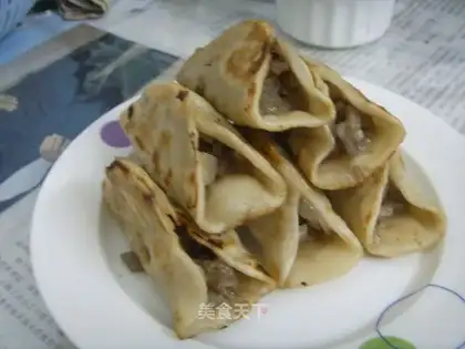Beef pot sticker with onion flavor