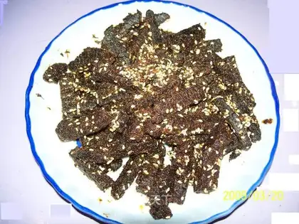 spicy beef jerky