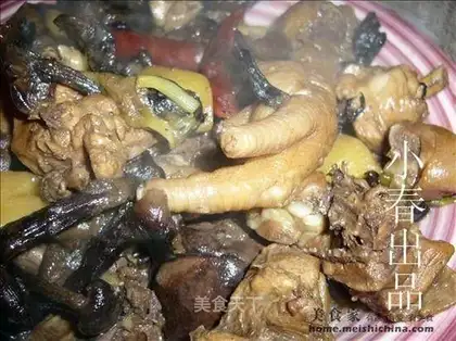 chicken stewed mushrooms